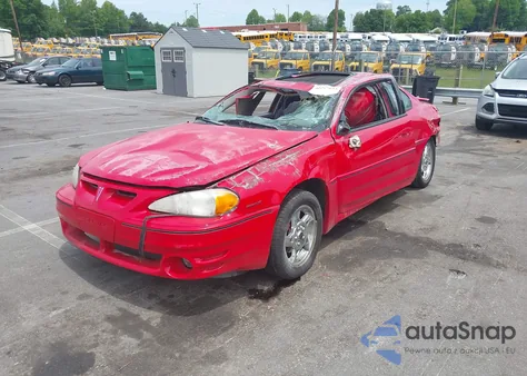 2002 Pontiac Grand Am Gt1 from USA, damaged, VIN 1G2NV12E72C264389